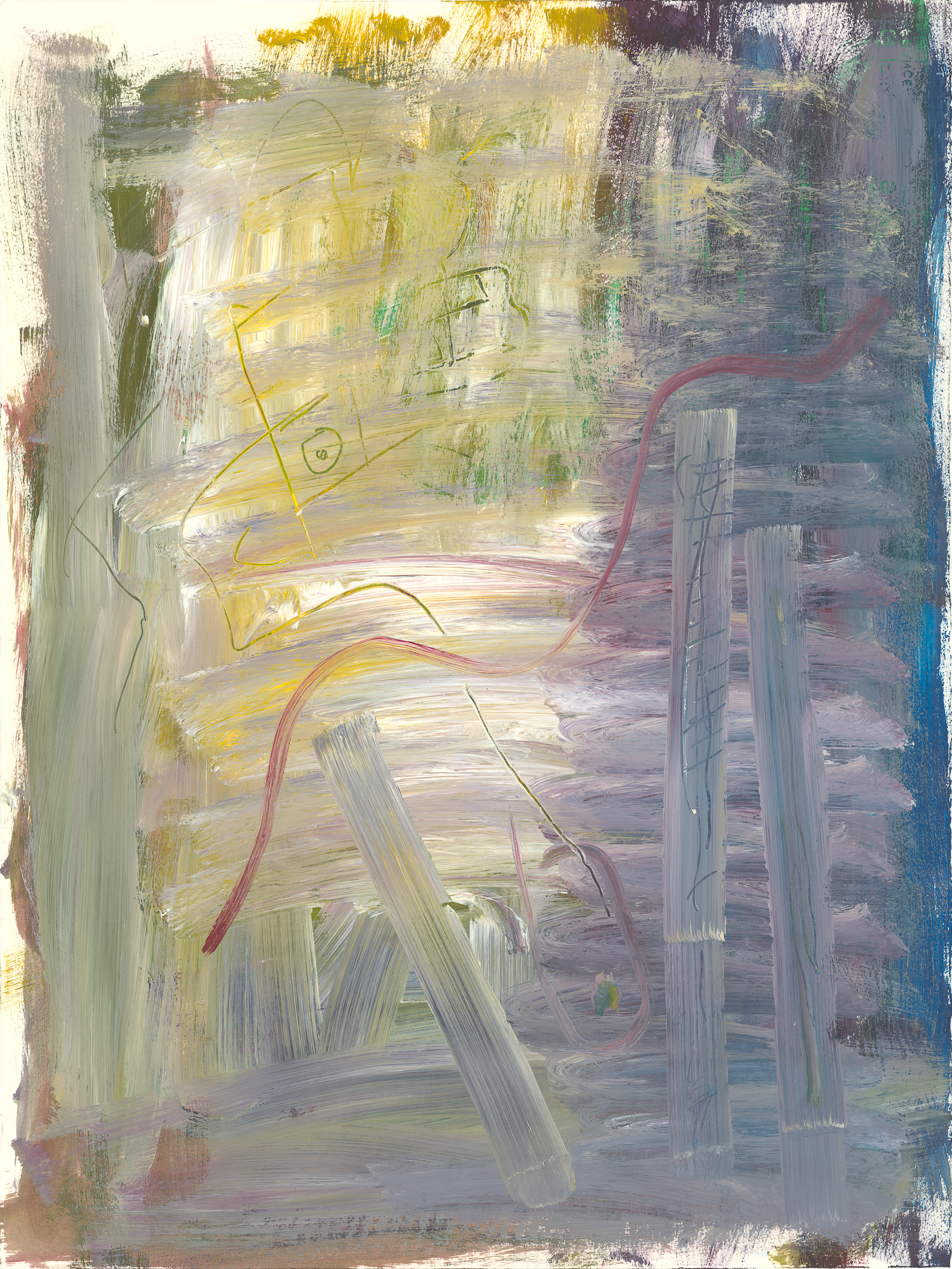 <i>Untitled</i><br>Acrylic on paper<br>30 X 22 Inches<br>Circa - 1986<br>